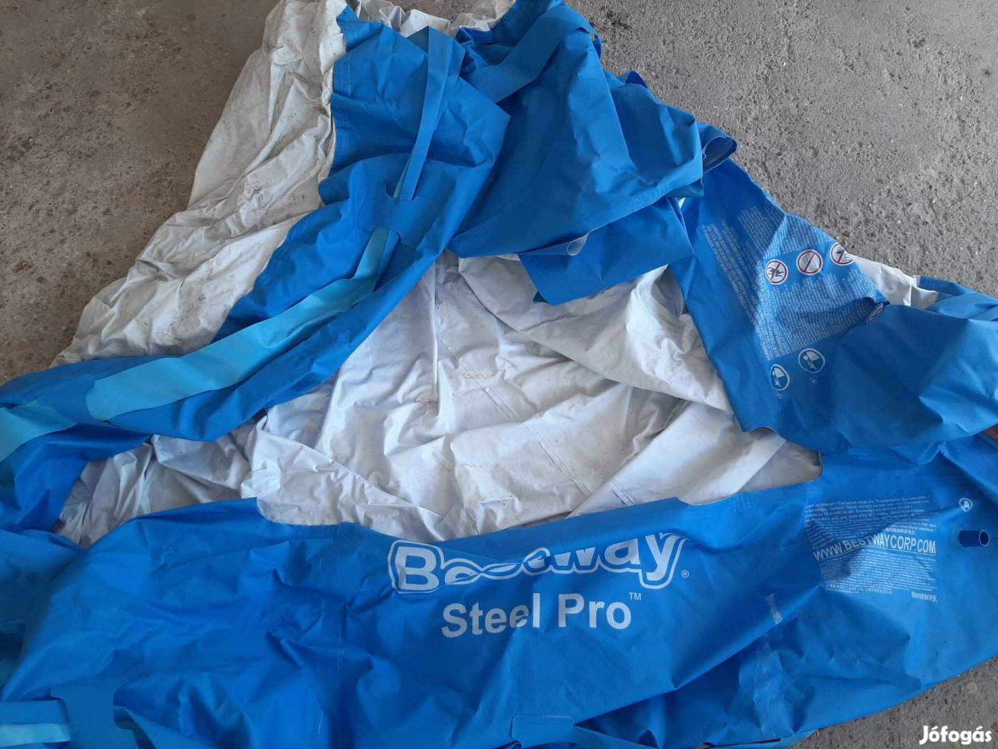 Bestway steel pro 366x76 medence vegyszerekkel Monor,Kecskemét