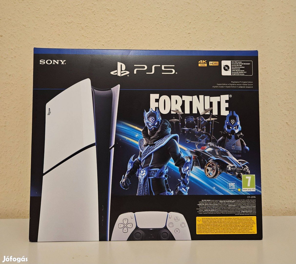 Beszámítás OK! Bontatlan Playstation 5 Slim Digital 1TB 2 év gari!