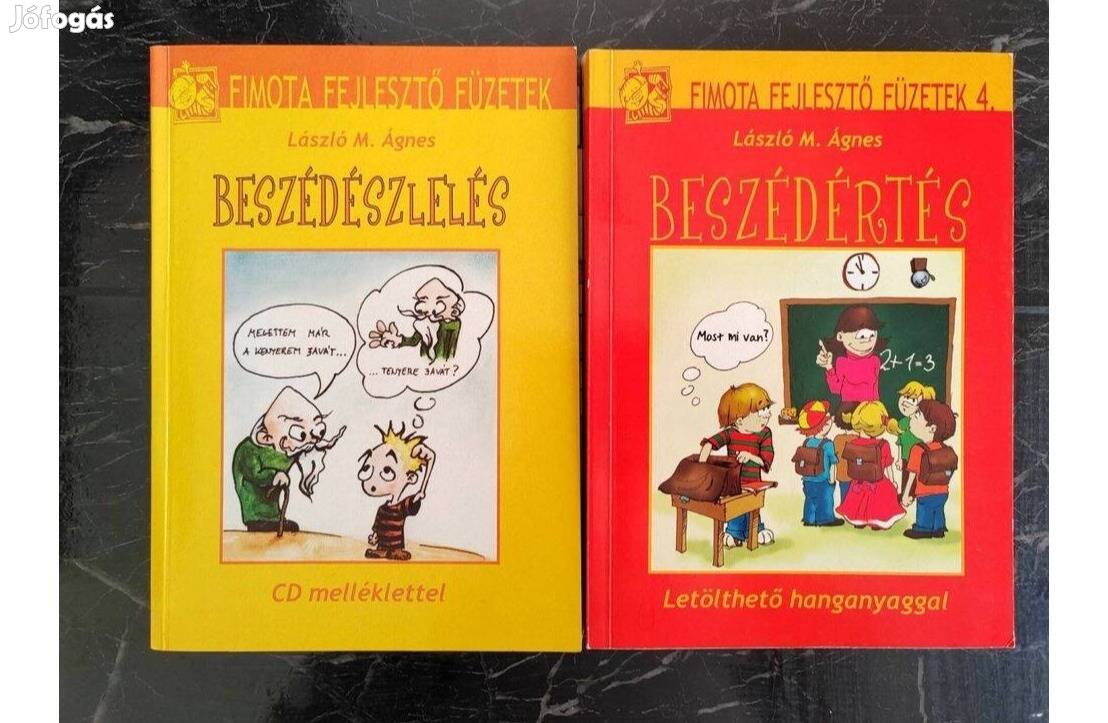 BeszédértésBeszédészlelés- László M. Ágnes, 2 könyv