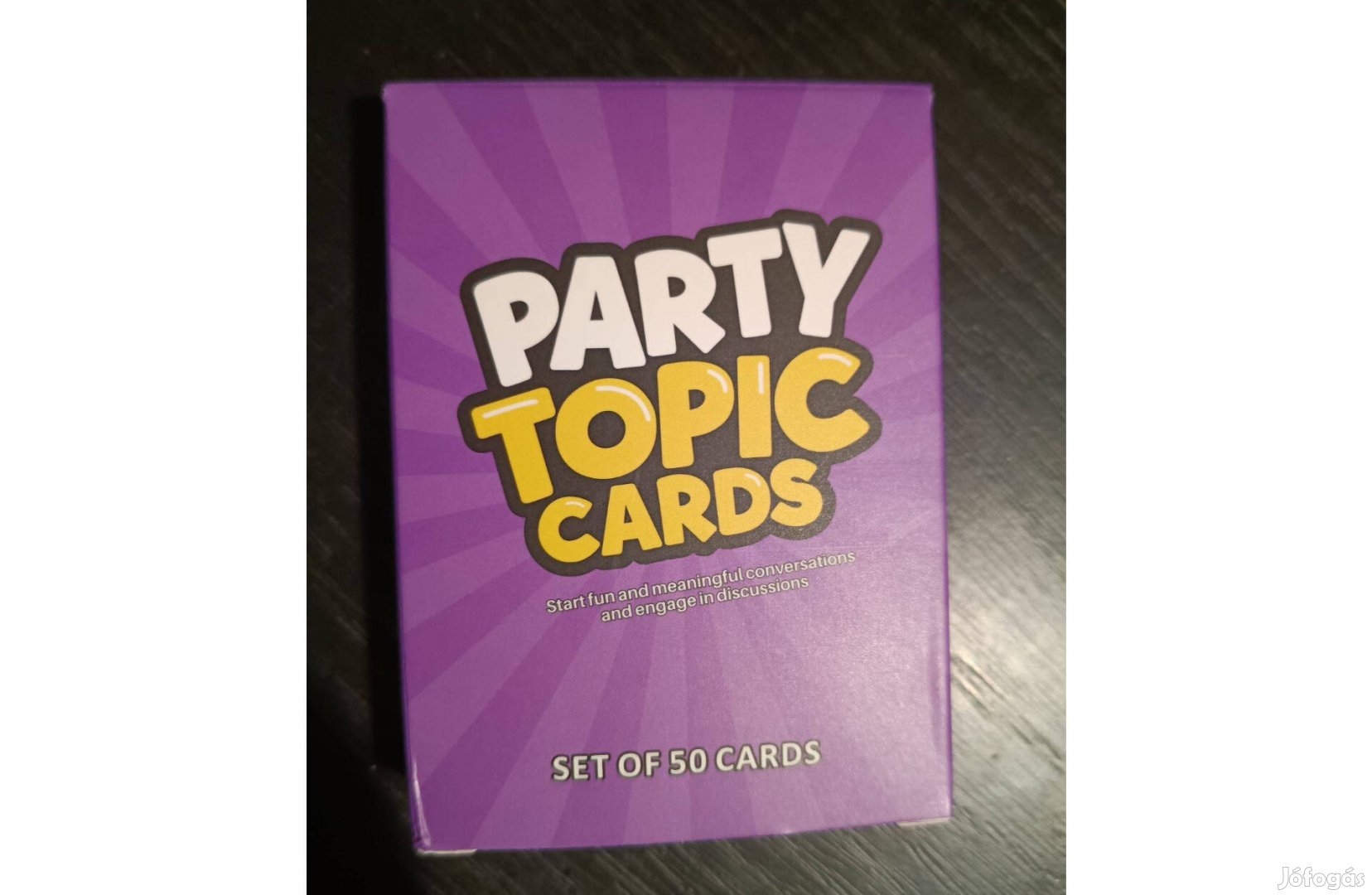 Beszélgető kártya - Party játék