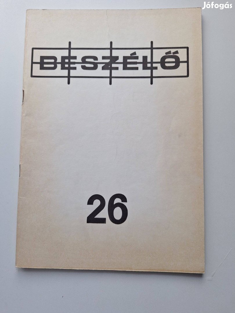 Beszélő 26 - 1989/1. szám