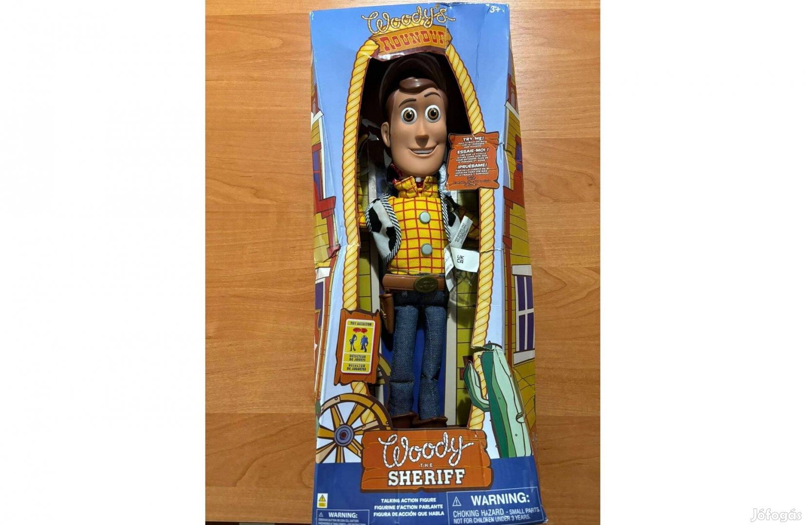 Beszélő Toy Story Woody Sheriff Figura 30-40 cm