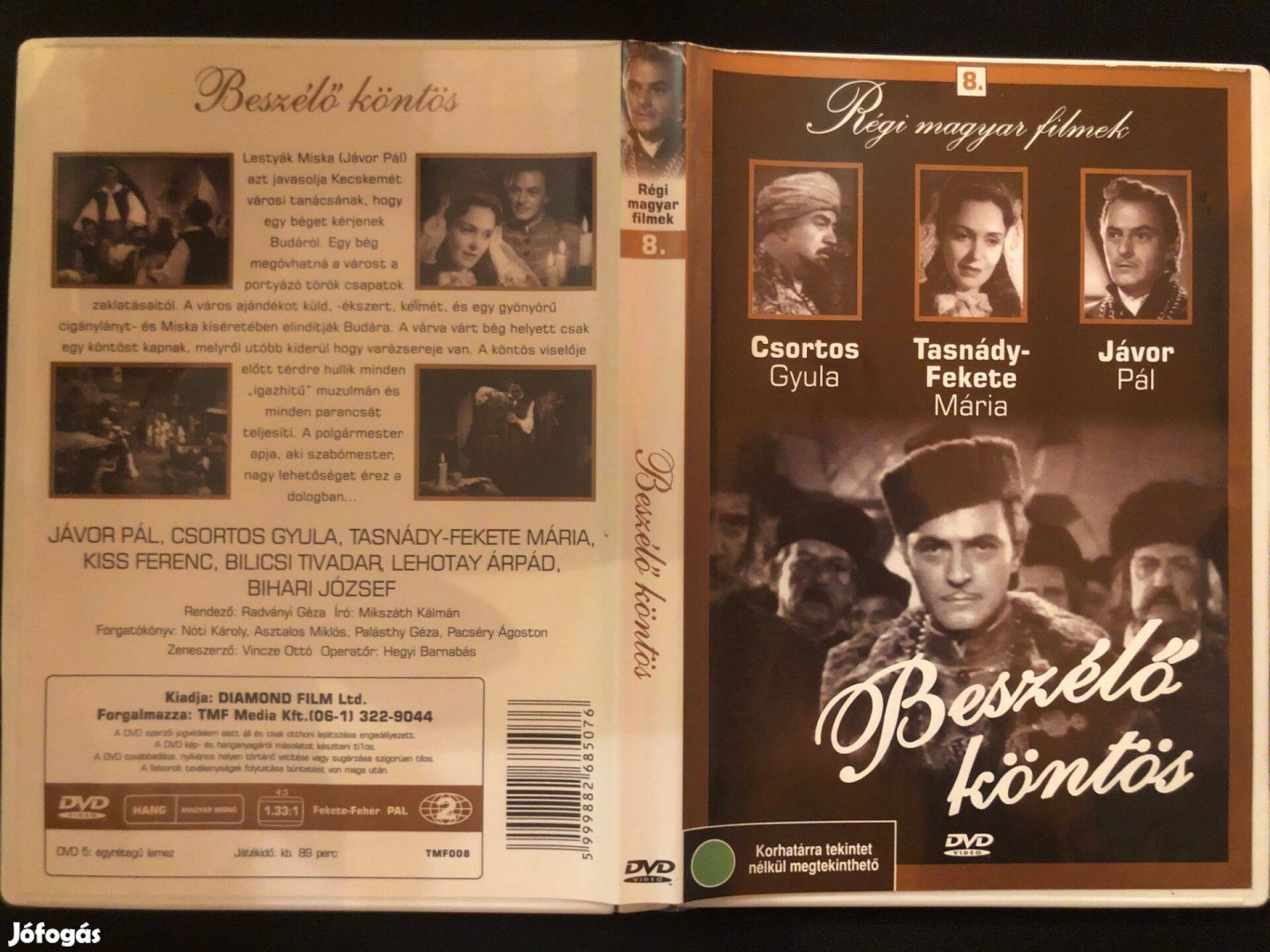Beszélő köntös DVD (karcmentes, Csortos Gyula, Jávor Pál)