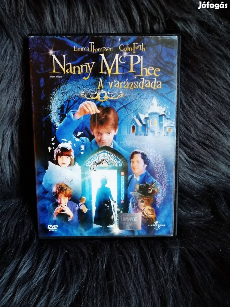 Beszerezhetetlen ,nagyon ritka Nanny Mcphee A varázsdada dvd film