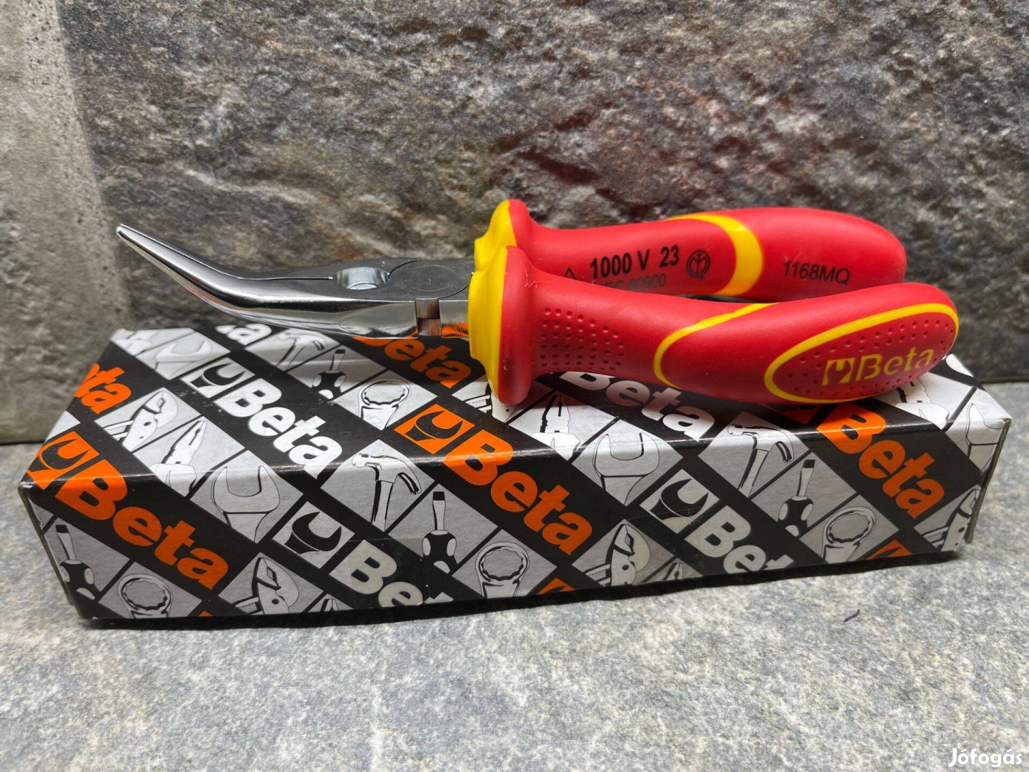 Beta 1168MQ Szigetelt 160mm hajlított félkerek hosszúcsőrű