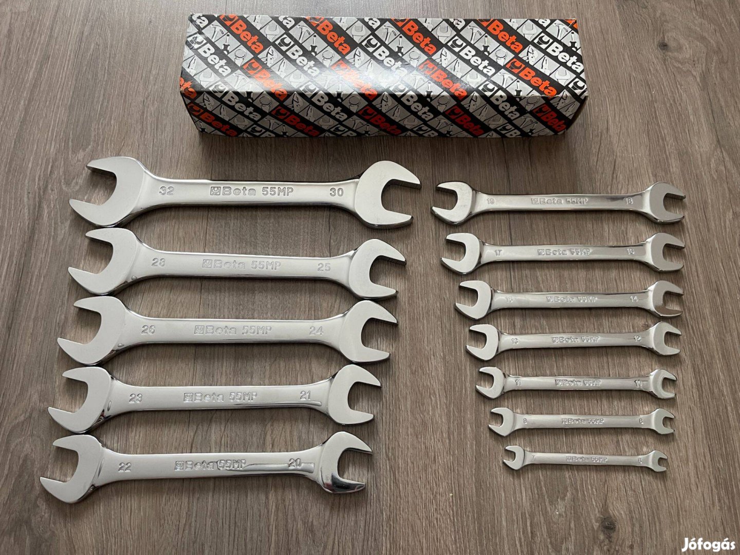 Beta 55mpS12 12 részes villáskulcs készlet 6-32-ig