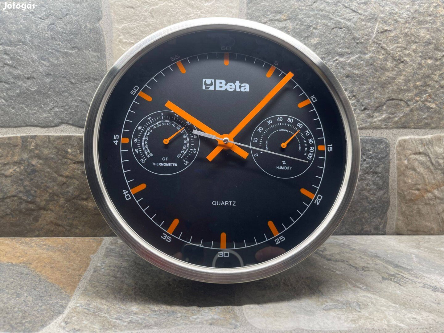 Beta 9594 Falióra hő és páratartalom mérővel 26cm