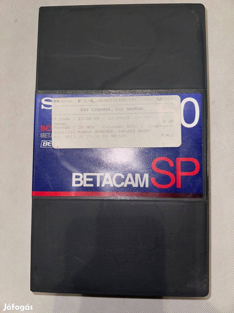 Betacam SP Sony BCT-60MLA Metal Videokamera Kazetta