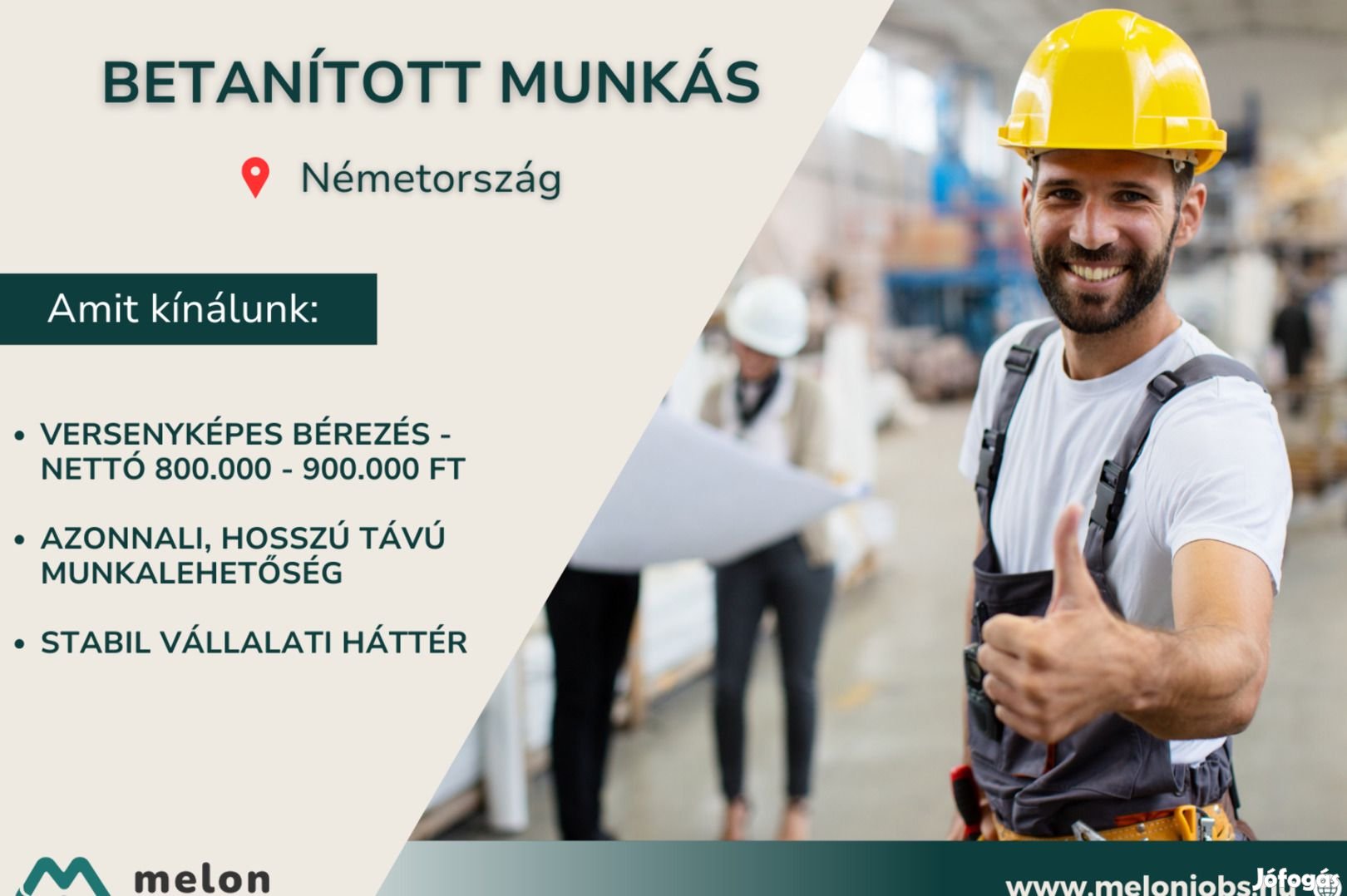 Betanított munkás