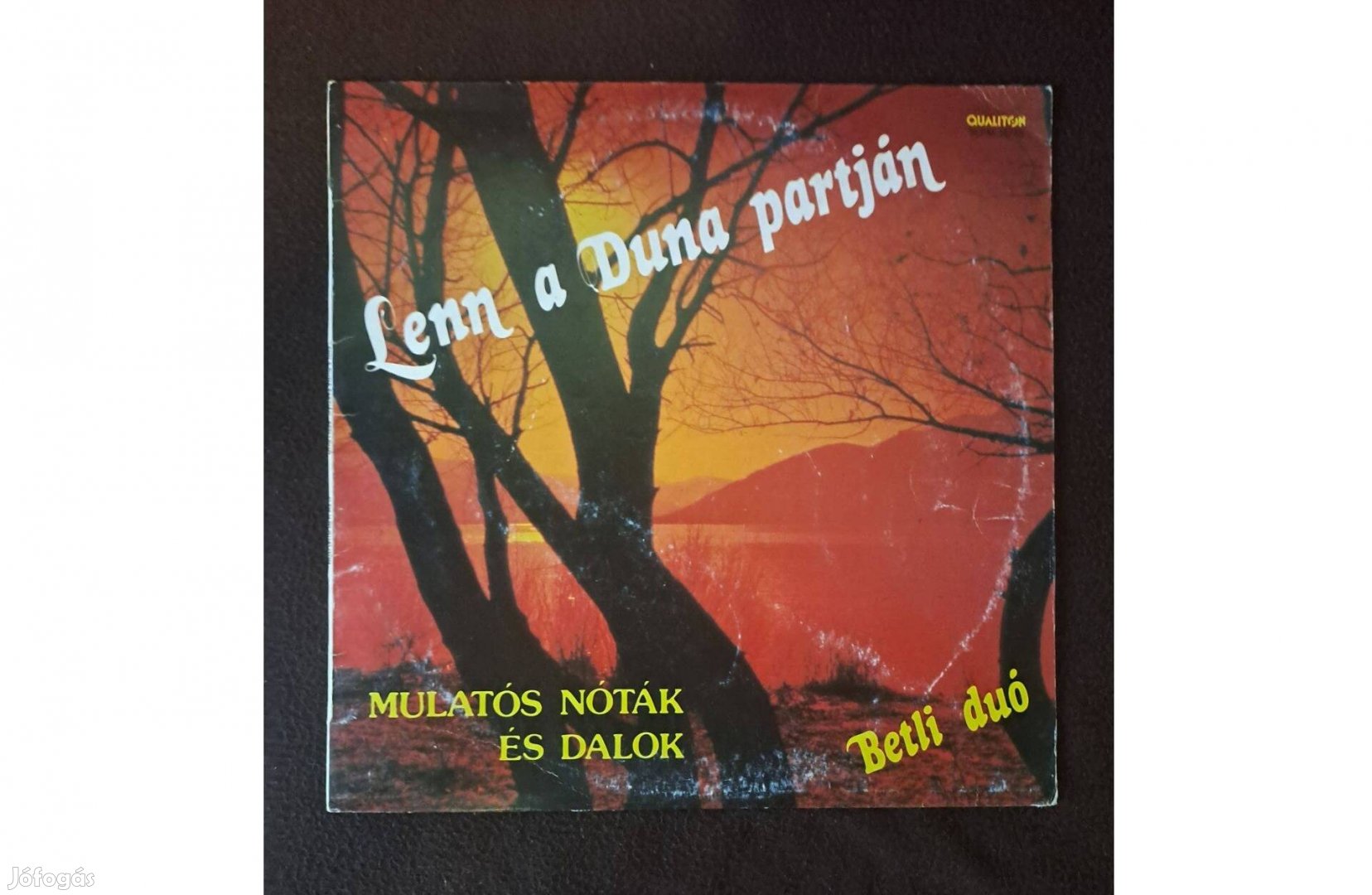 Betli Duó Lenn A Duna Partján (Mulatós Nóták És Dalok) LP