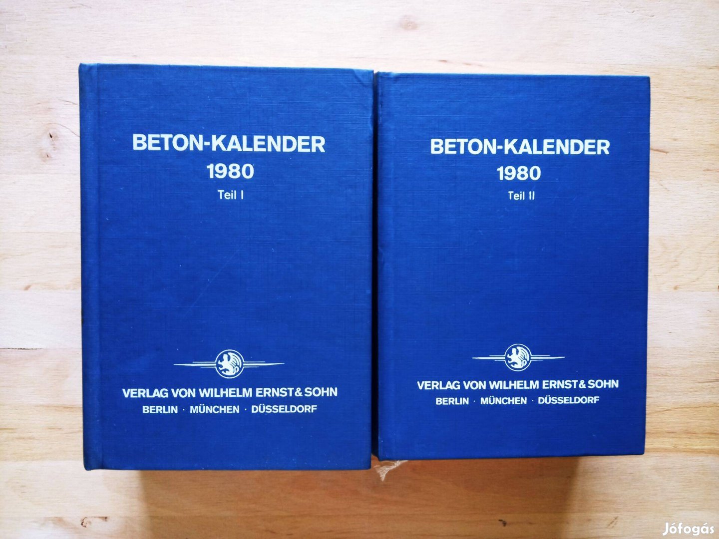 Beton-Kalender 1980 Teil I-II. Építőmérnöki kézikönyv