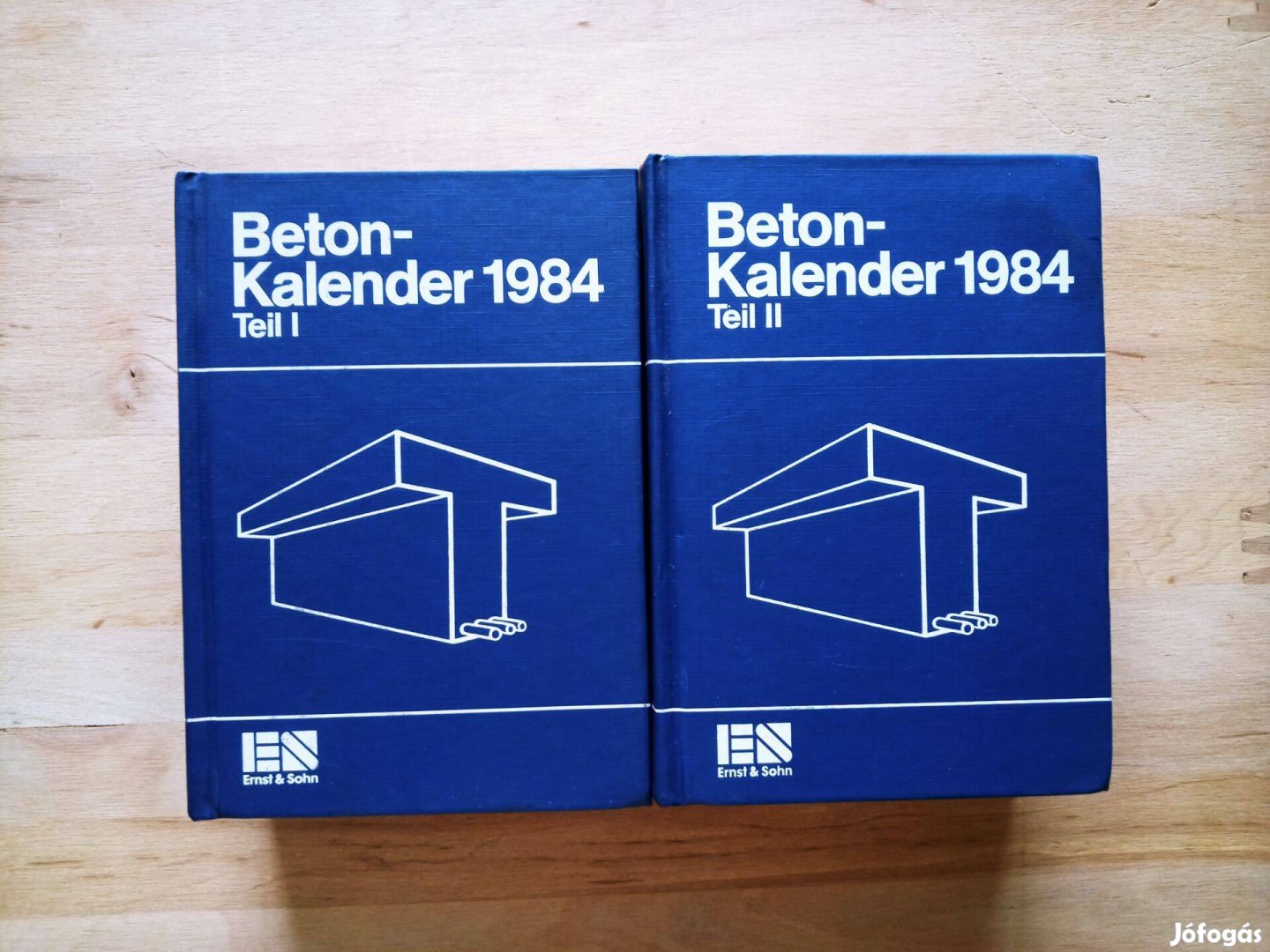 Beton-Kalender 1984 Teil I-II. Építőmérnöki kézikönyv