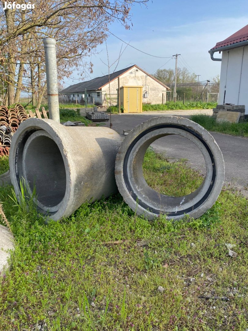 Beton elemek különböző méretben