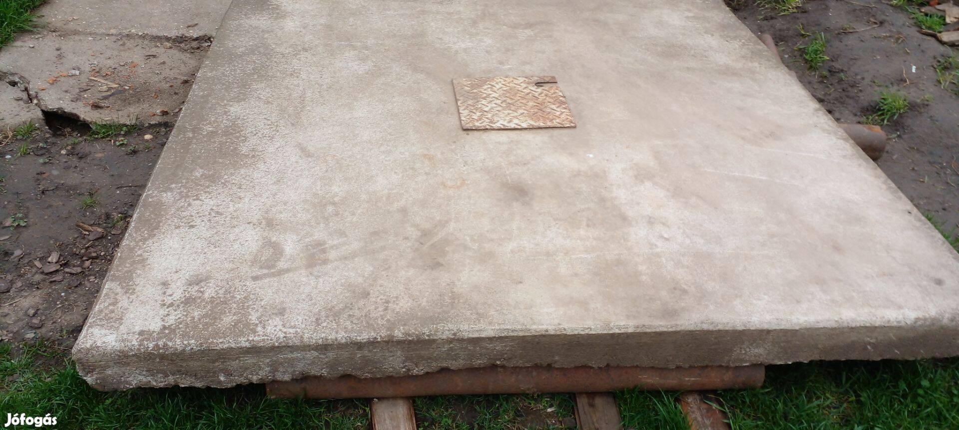 Beton fedlap eladó