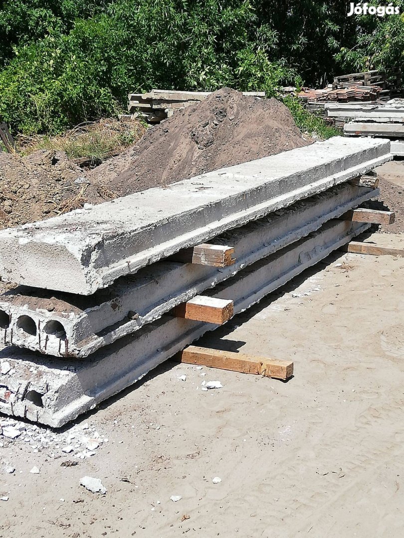 Beton födémgerenda bontott, üreges, kefnizhető eladó