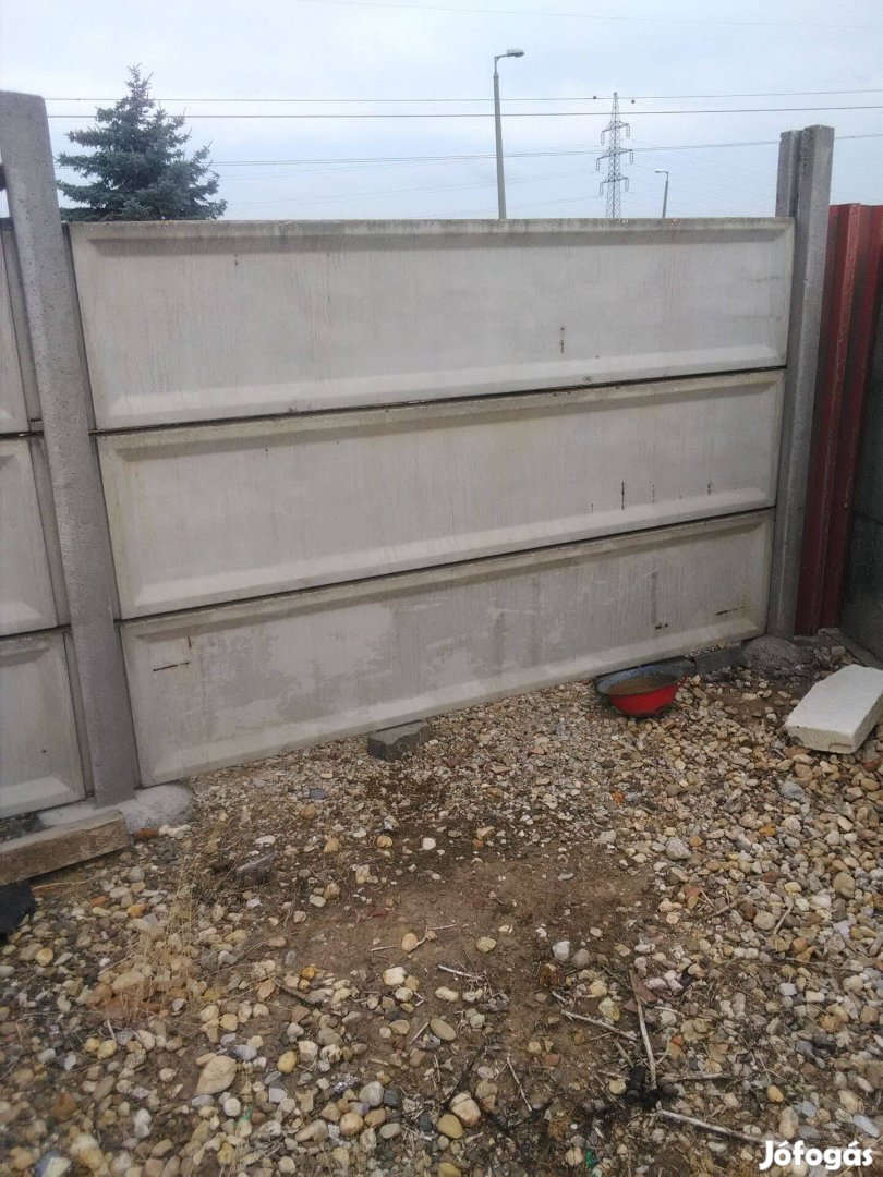Beton kerítéspanel +oszlop eladó