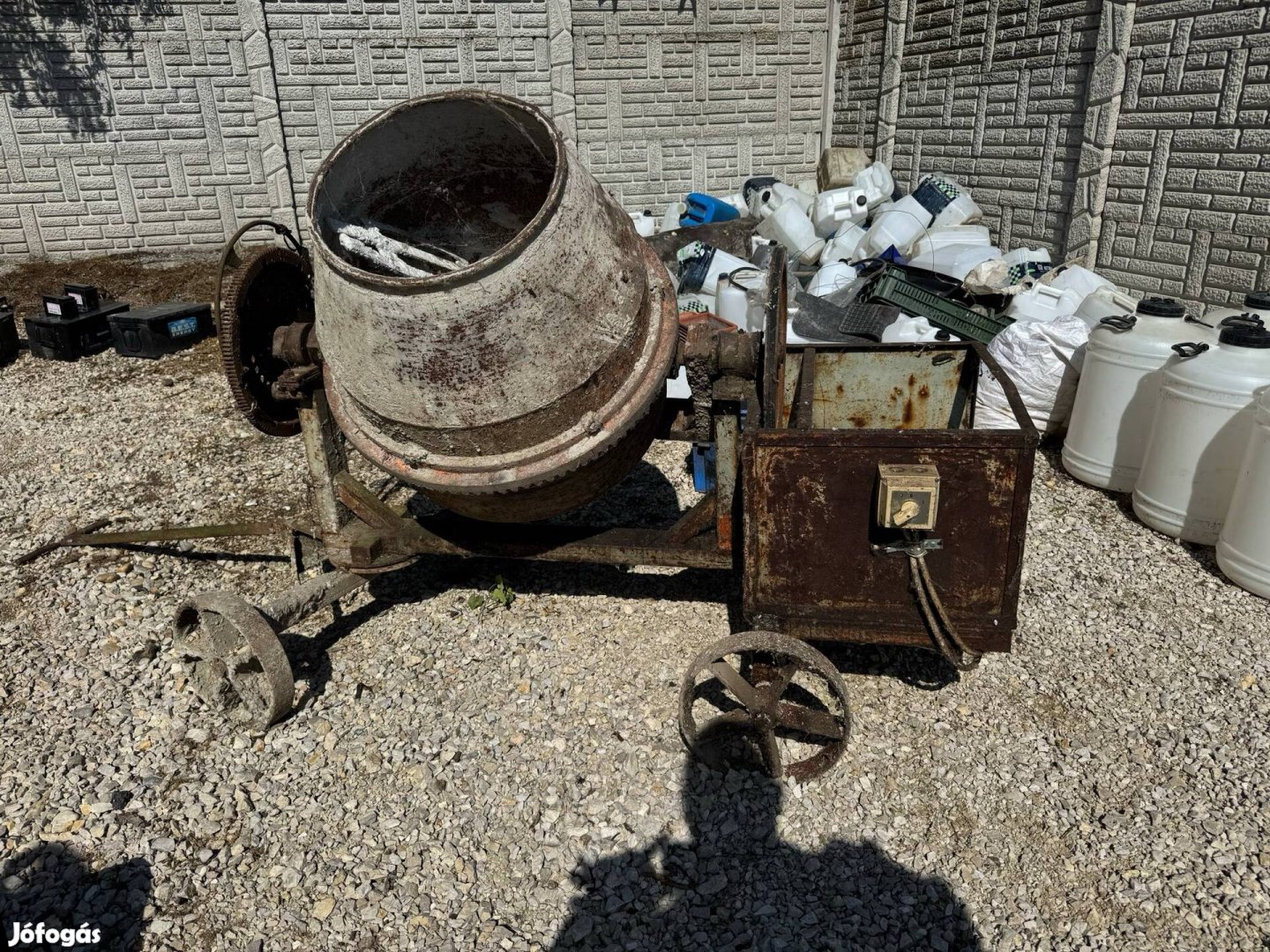 Beton keverő elektromos