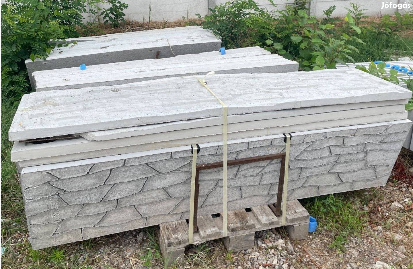 Betonkerítés panel, másodosztályú! Azonnal Elvihető!!