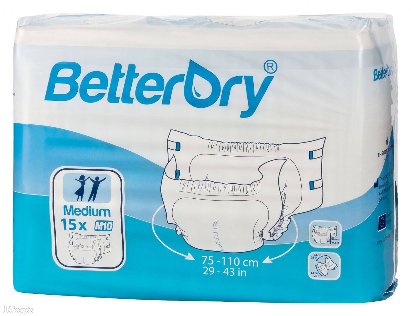 Betterdry XL 10 Felnőtt pelenka