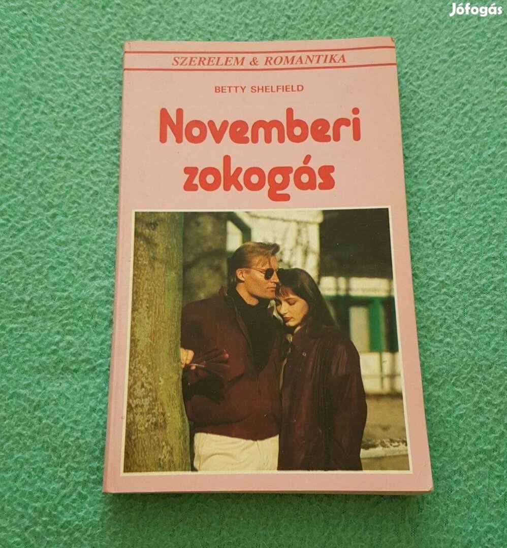 Betty Shelfield Novemberi zokogás könyv