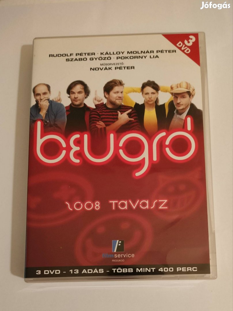 Beugró 2008 tavasz 3 lemezes dvd Rudolf Péter, Szabó , Pokorny