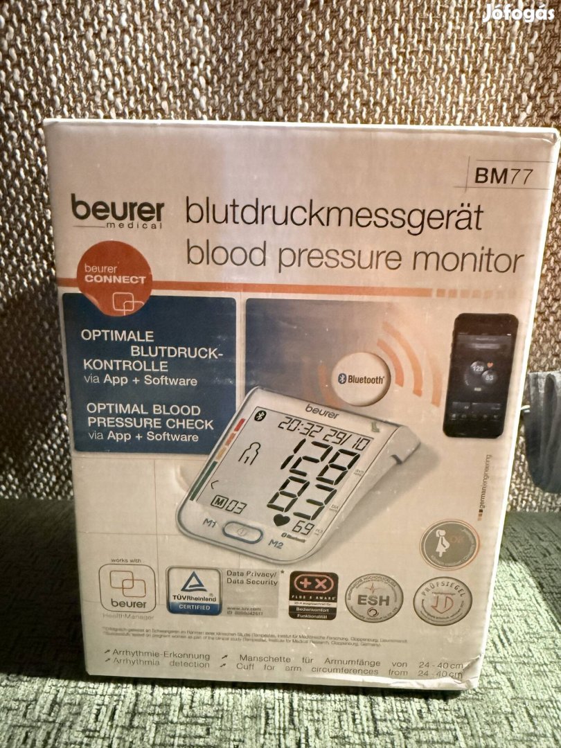 Beurer BM77 Bluetooth vérnyomásmérő 