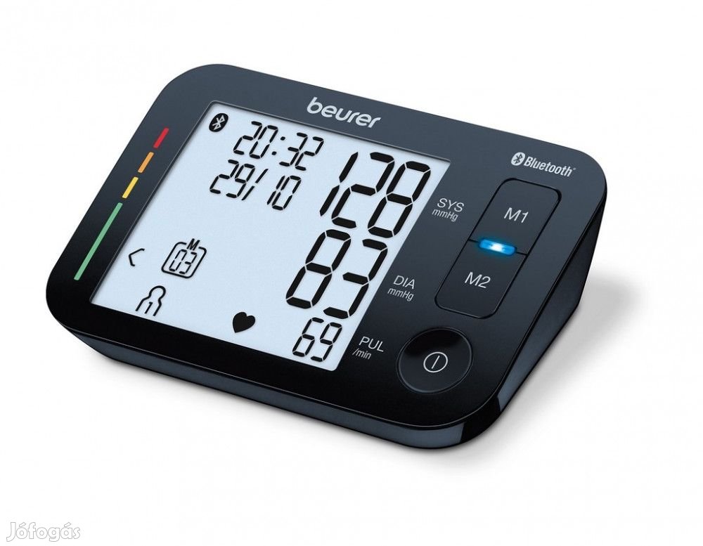 Beurer BM 54 Bluetooth Felkaros vérnyomásmérő 5 év garancia
