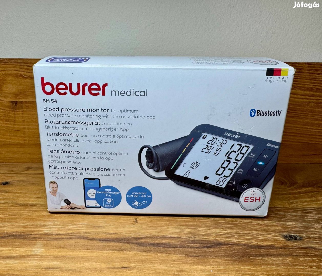 Beurer BM 54 vérnyomásmérő (bluetooth)