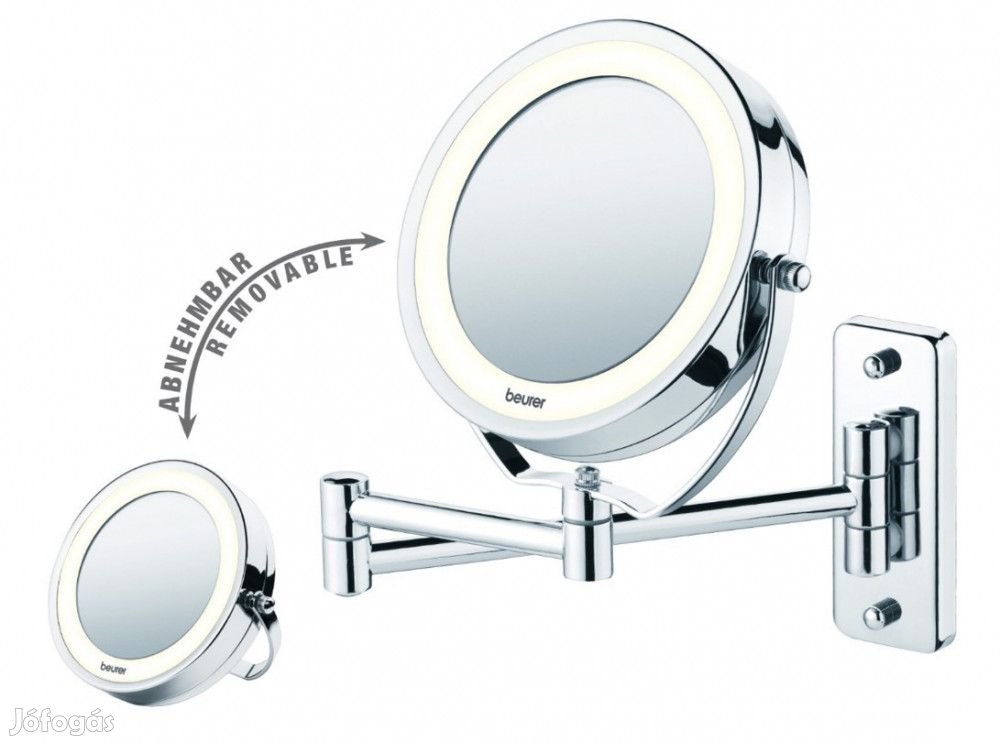 Beurer BS 59 fali kozmetikai tükör világítással 3 év garanciával