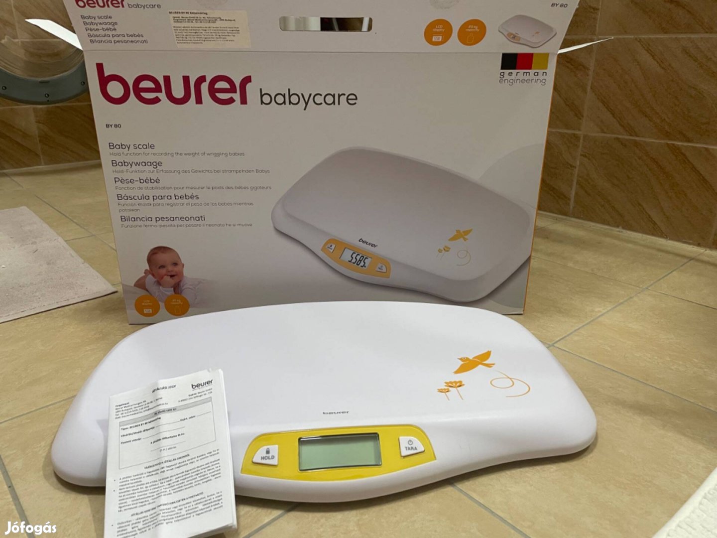 Beurer Babycare babamérleg