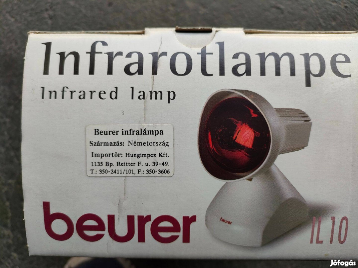 Beurer márkájú infravörös lámpa eladó