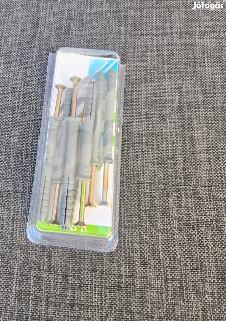 Beütőtipli szett csavarokkal 8 db Gyorsrögzítő dübel