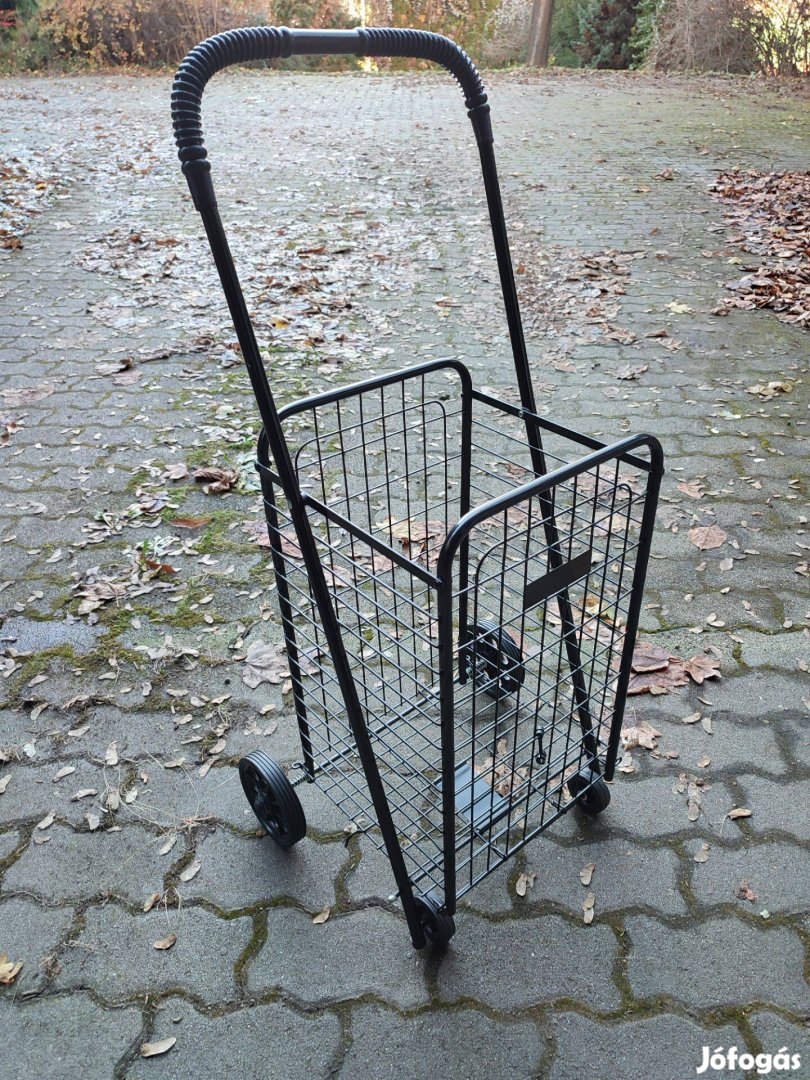 Bevásárló kocsi, összecsukható, praktikusfém