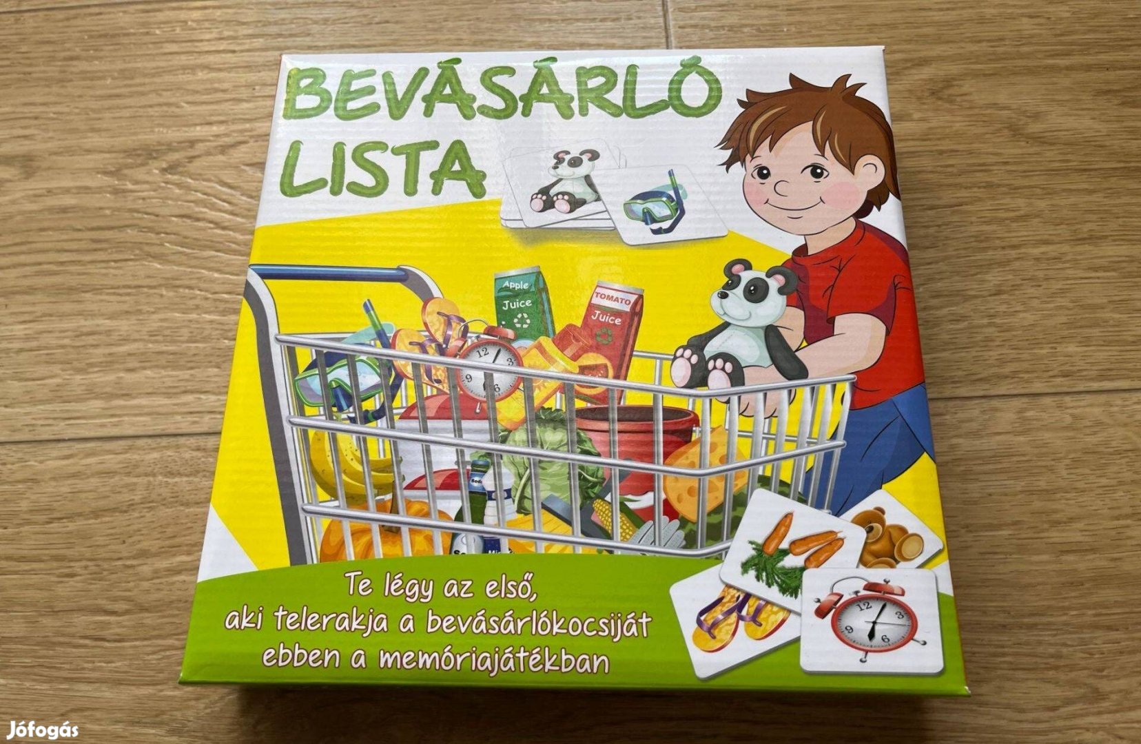 Bevásárló lista-Memóriajáték