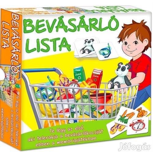 Bevásárló lista memóriajáték 641