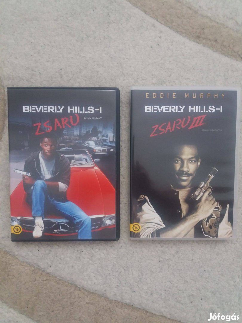Beverly Hills-i zsaru I. és III. (2 DVD - szinkronizált változatok)