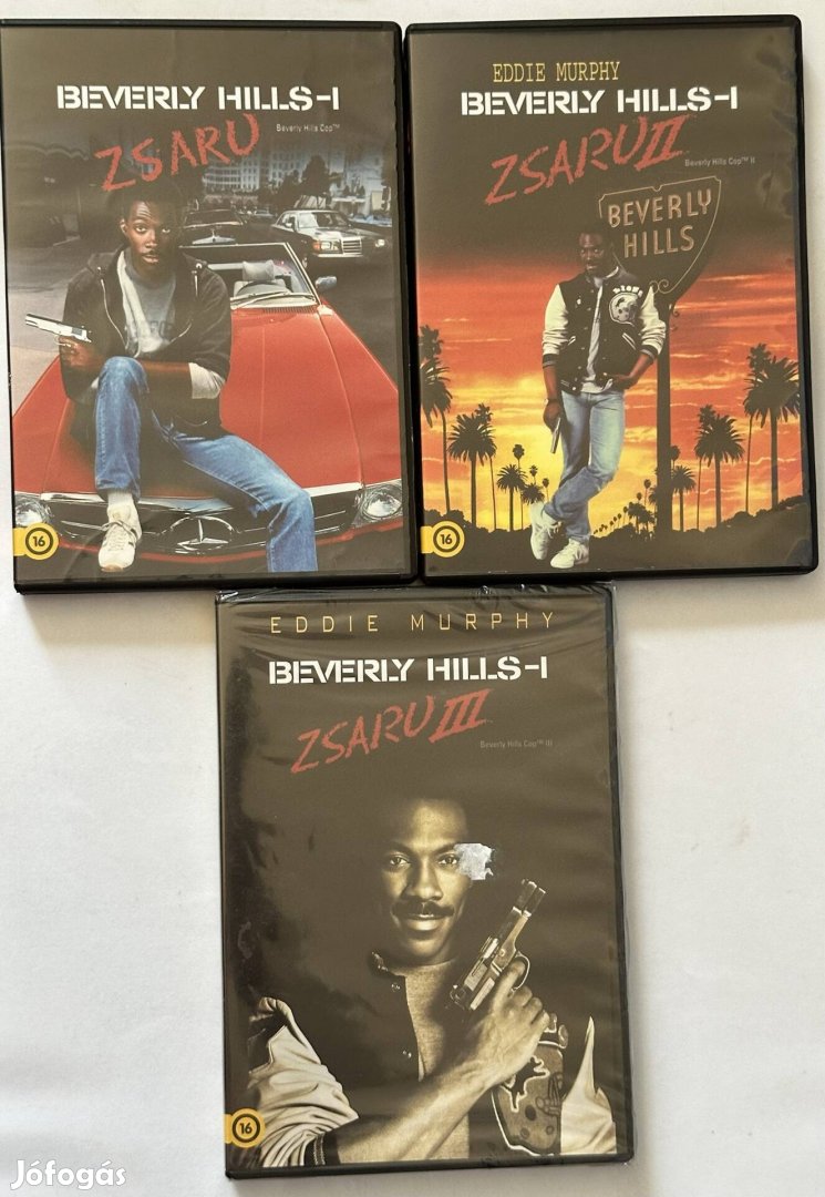 Beverly Hills-i zsaru trilógia Dvd