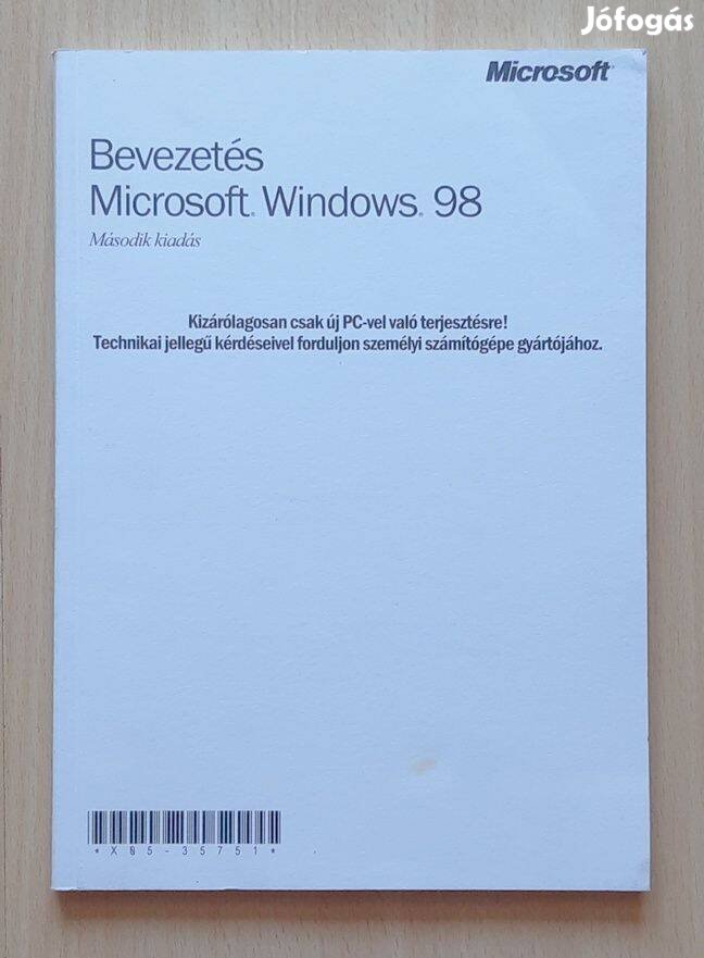 Bevezetés Microsoft Windows 98