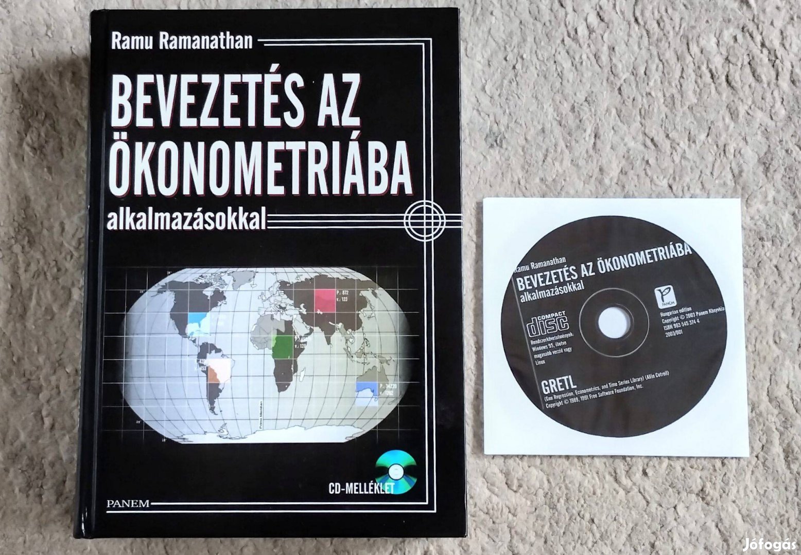 Bevezetés az ökonometriába alkalmazásokkal + CD Ramu Ramanathan