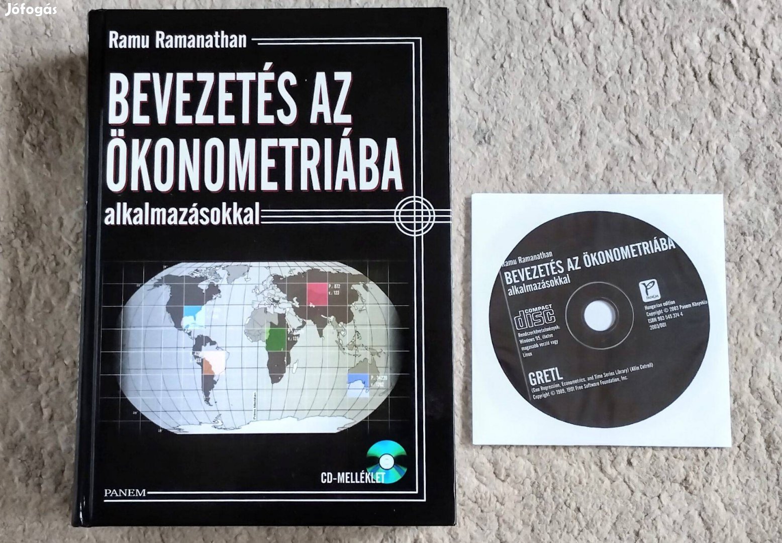 Bevezetés az ökonometriába alkalmazásokkal + CD Ramu Ramanathan