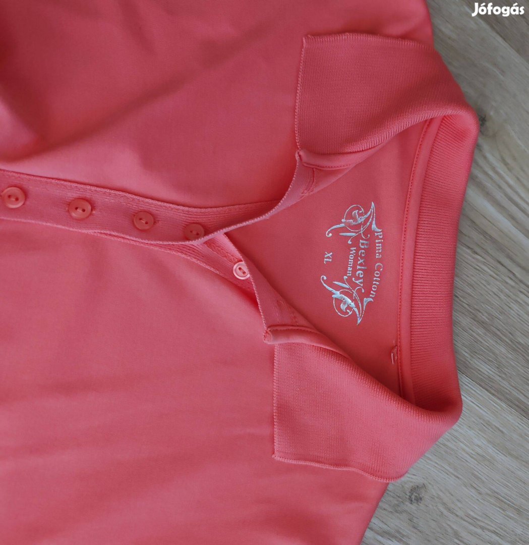 Bexley prima pamut női korall felsőrész XL