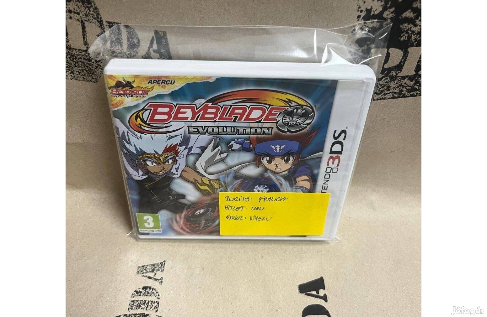Beyblade 3DS(francia borító)