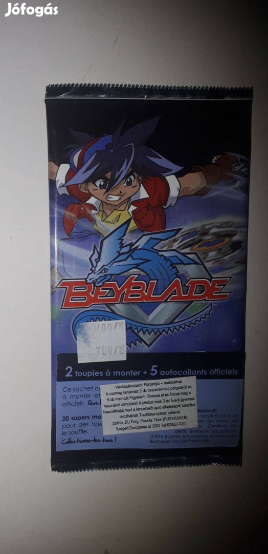 Beyblade kártyák (bontatlan)