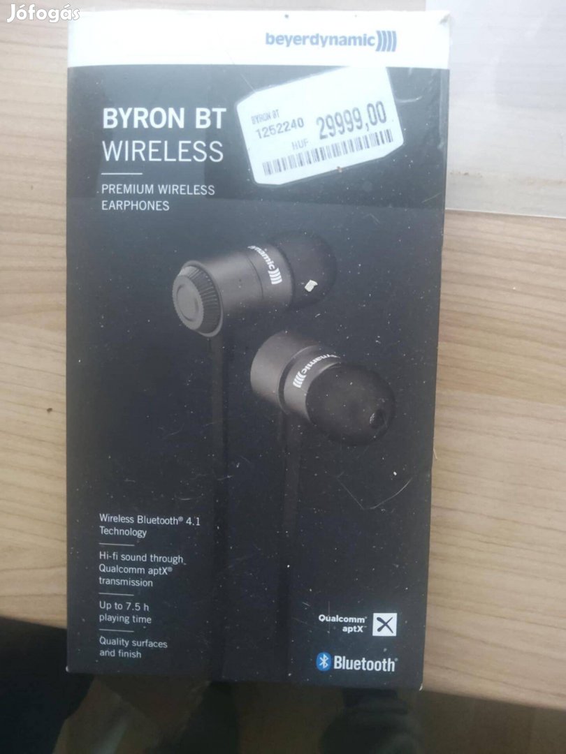 Beyerdynamic Byron BT vezeték nélküli fülhallgató eladó