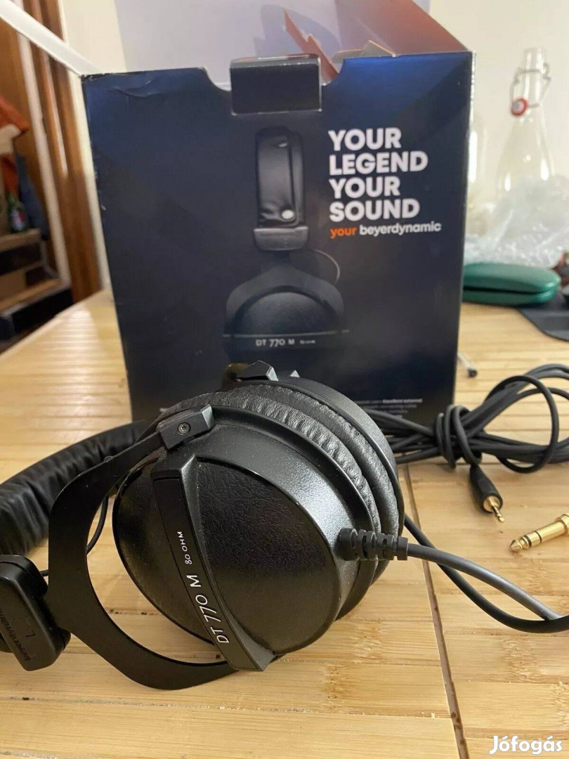 Beyerdynamic DT 770 M 80 Ohm stúdió hifi fejhallgató