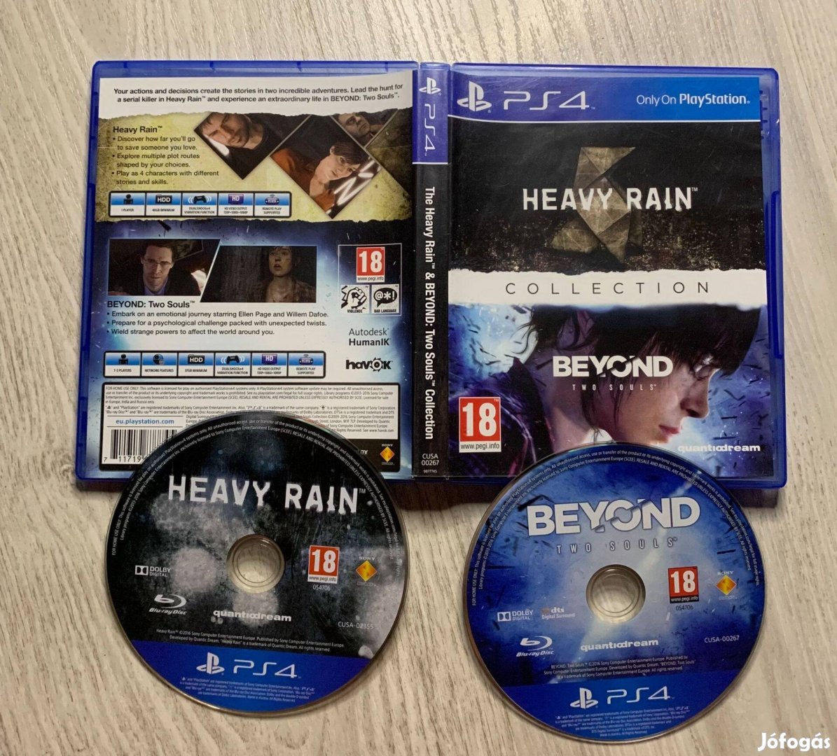 Beyond two Souls & Heavy Rain - PS4