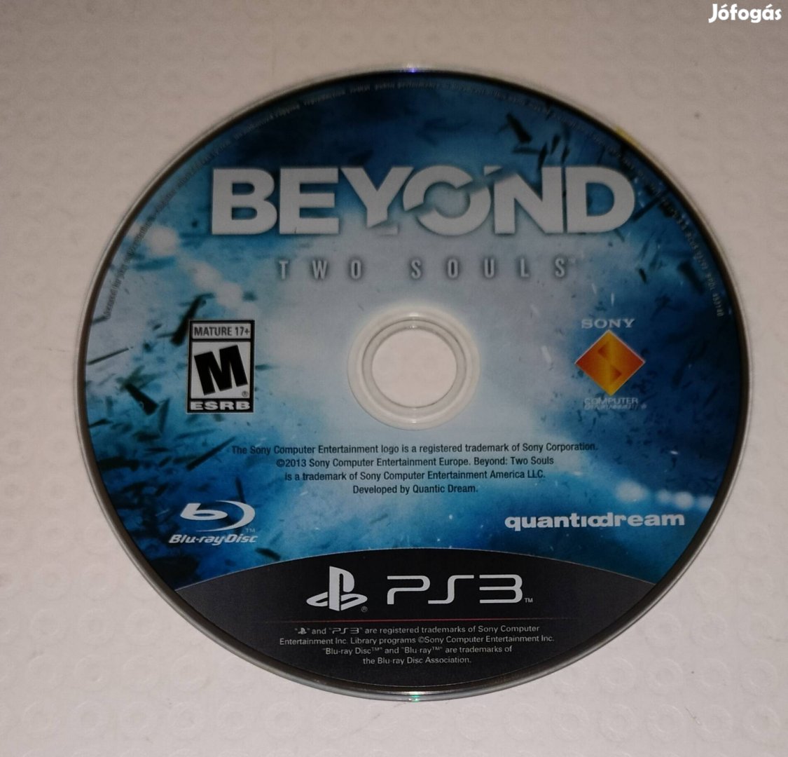 Beyond two souls PS3 játék eredeti tok nélkül 