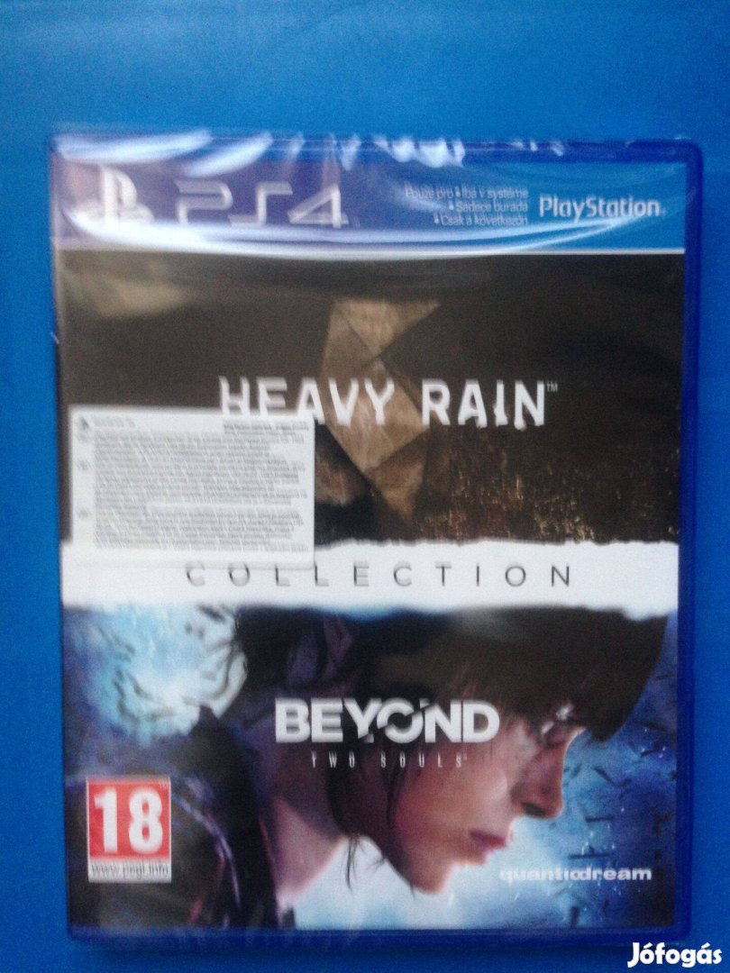 Beyonde Two Souls+Heavy RAIN (magyar!) ps4-PS5 játék eladó-csere "