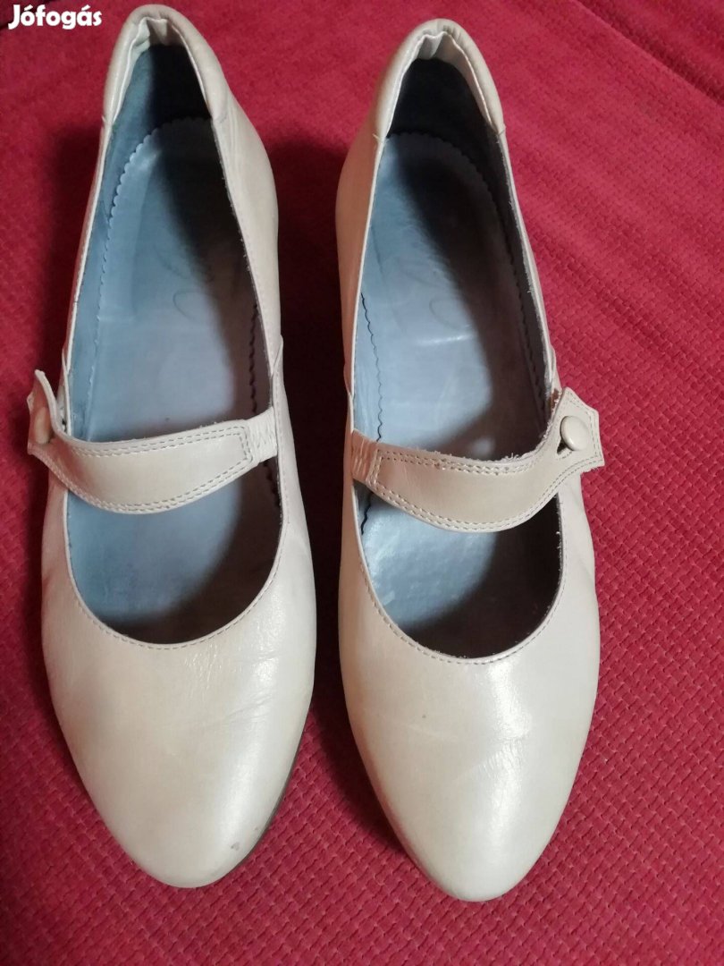 Bézs 39 balerina cipő