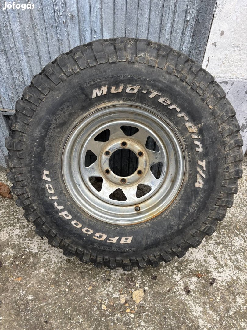 Bfgoodrich MT 33x10.5 r15